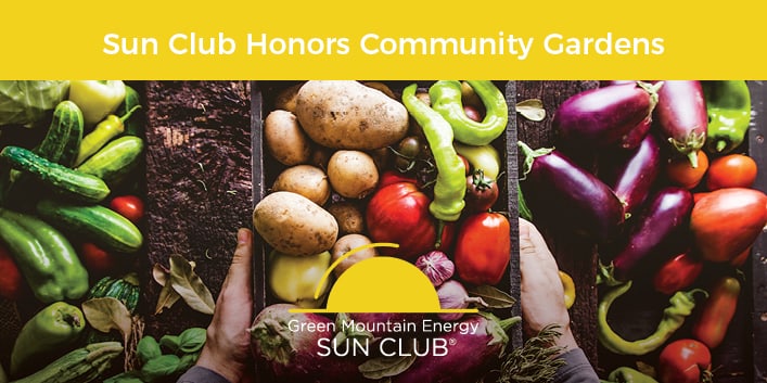 Sun club honors community gardens