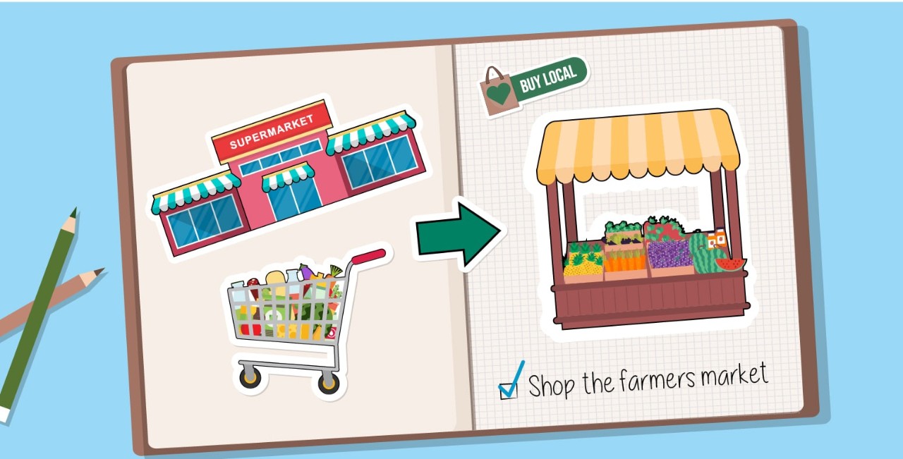Forget the grocery store. Shop at your local farmers market.