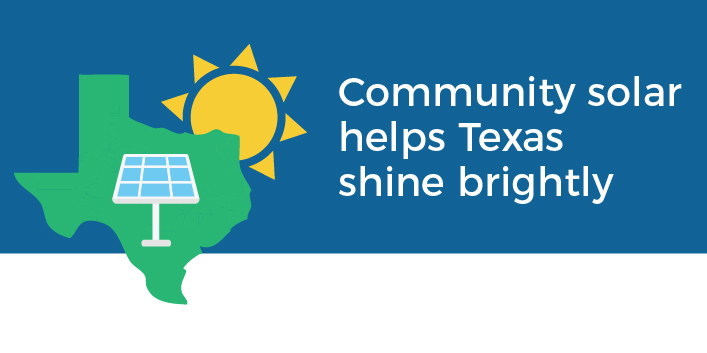 Community solar helps texas shine brightly